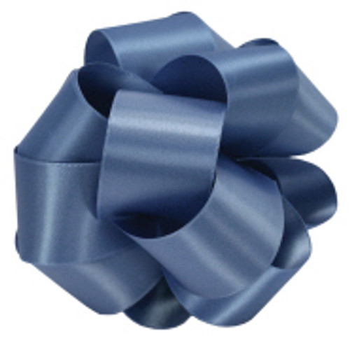 Offray Double Face Satin Ribbon, Royal Blue