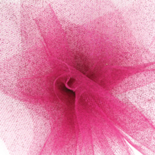 Sparkle Tulle Fabric, Hot Pink