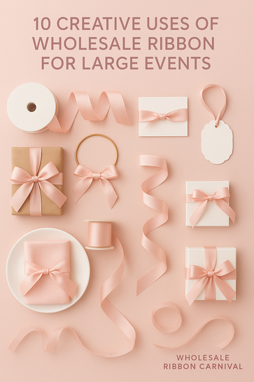 Top 10 Creative Uses of Wholesale Ribbon for Large Events