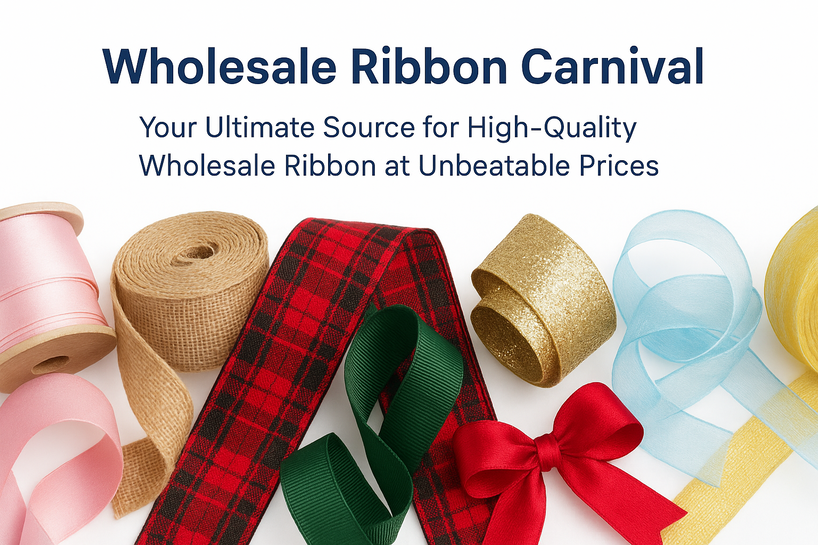 Wholesale Ribbon Carnival: Your Ultimate Source for High-Quality Ribbon at Unbeatable Prices