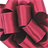 Red Satin Wired Ribbon 1 1/2 X 25 Yards