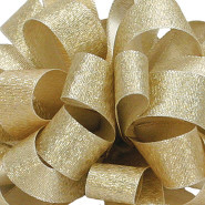 Harvest Satin Radiance Ribbon with Gold Shimmer - By the Yard