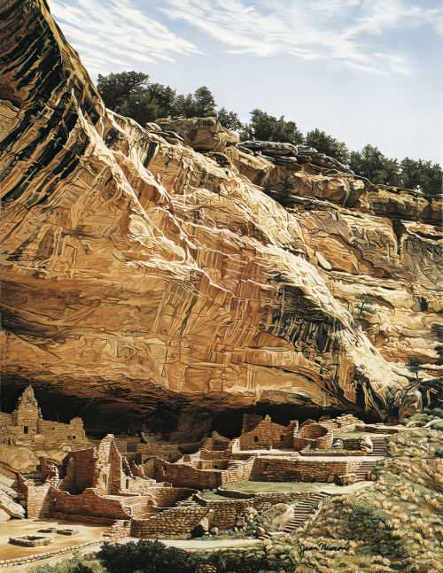 N-516 Late Summer Mesa Verde by Jean Newcomb