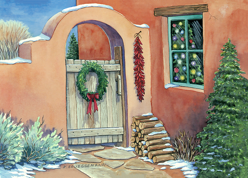CHR-820  Holiday Hacienda by Karen Brueggemann