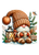 CHR-1037 A Gnome Collection 2-  A cute collection of 12 Gnomes