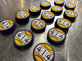 The authentic 414 Baseball patch. For the love of the game. For the love of the city. This is how you connect with the 414.  Let us show you how it’s done. 3" diameter