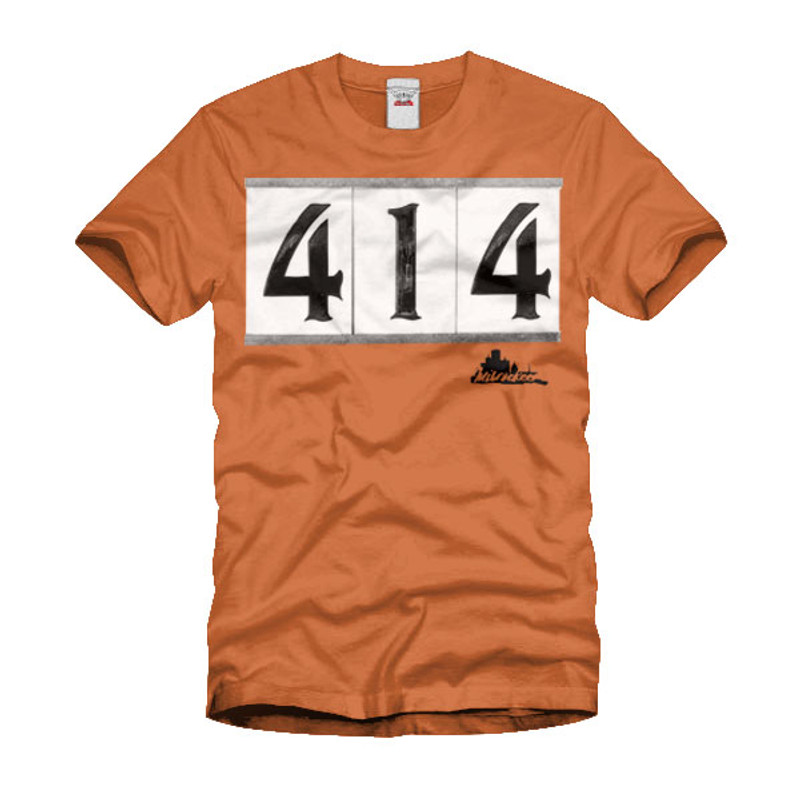 414 Milwaukee Baseball t-shirt