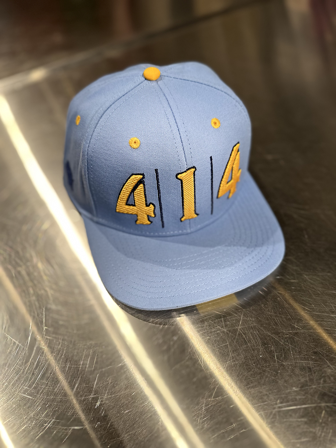 414 Cream City Hat powder blue