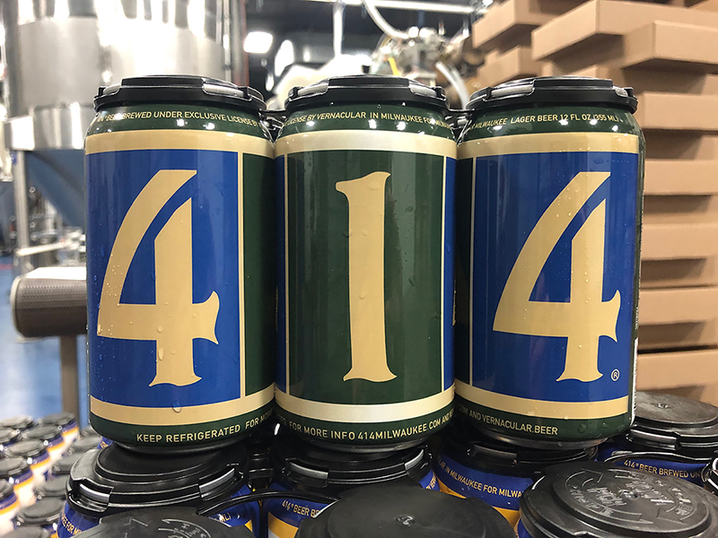 New 414 beer cans salute America, the Bucks and the Brewers - 414 Milwaukee