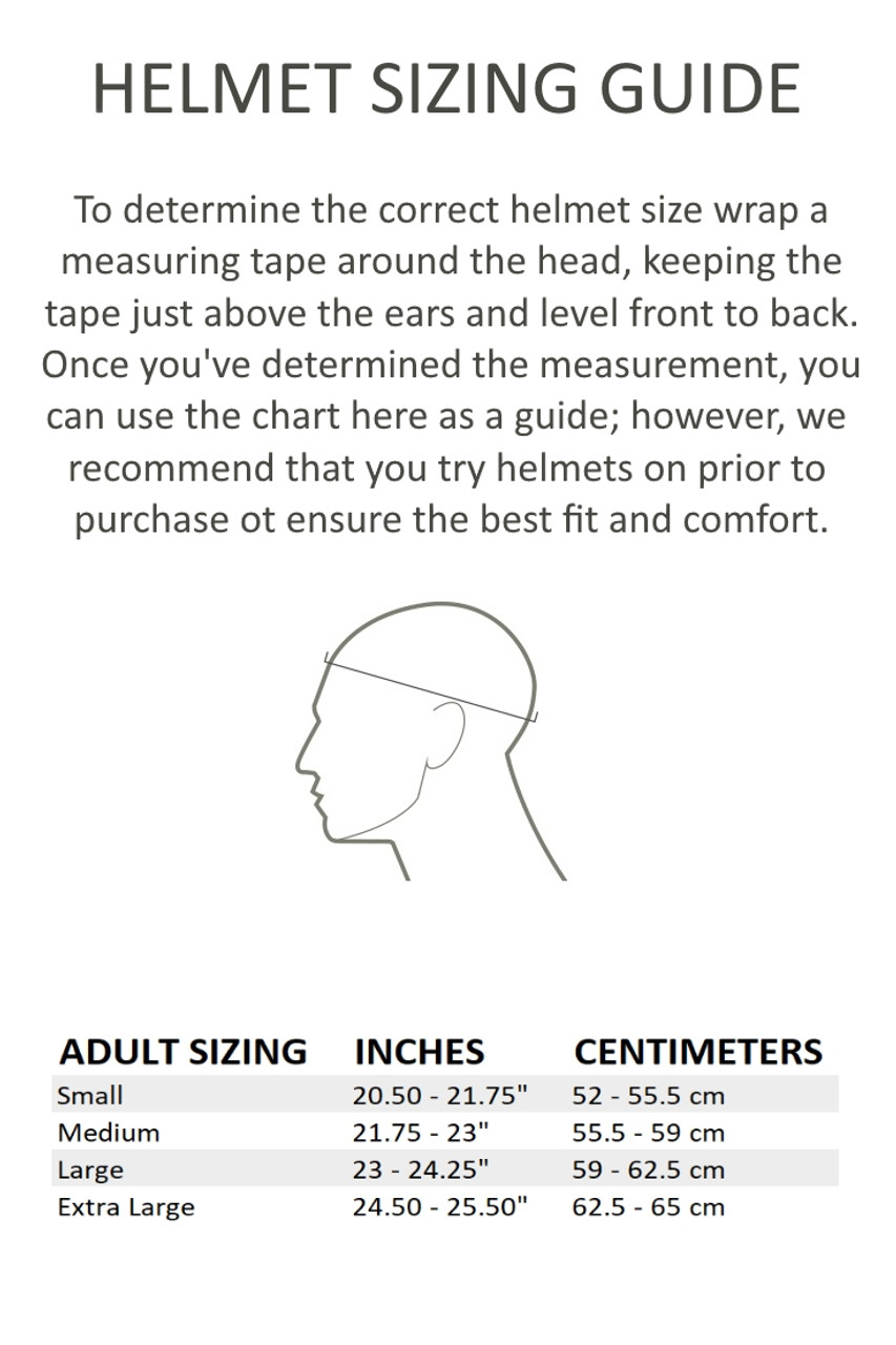 Giro Ledge Size Chart