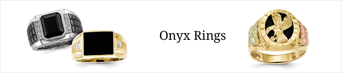 Men's Onyx Rings