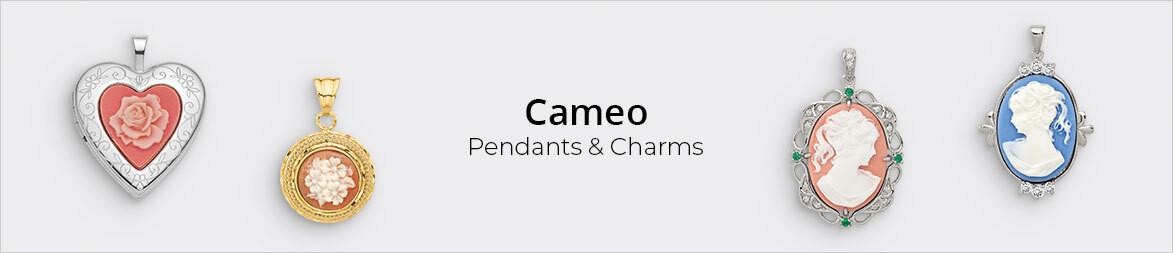 Cameo Pendants & Charms