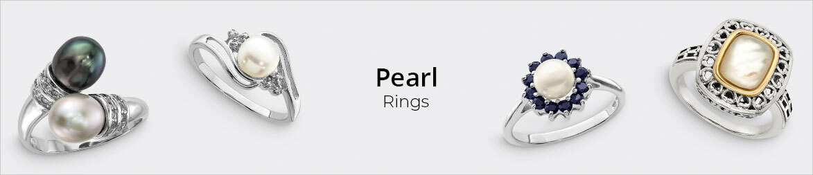 Shell Pearl Rings