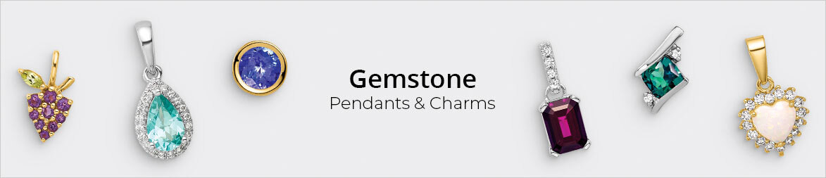 Gemstone Pendants & Charms