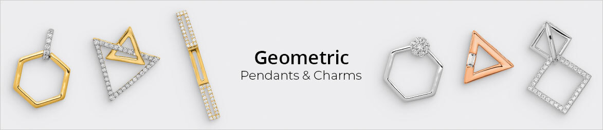 Geometric Pendants & Charms