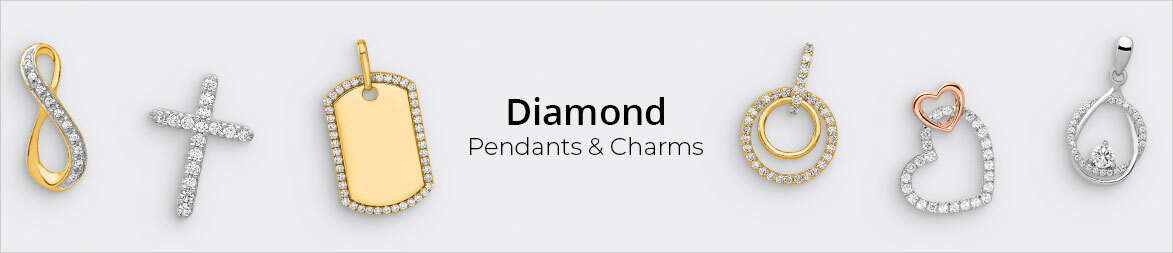 Diamond Pendants & Charms