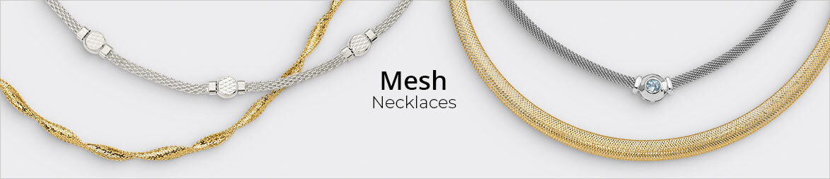 Mesh Chain Necklaces