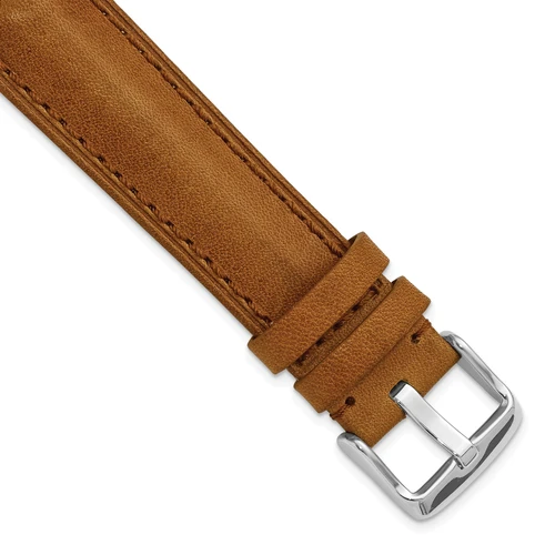 deBeer Saddle Brown Oil-Tanned Leather Watch Band BA567