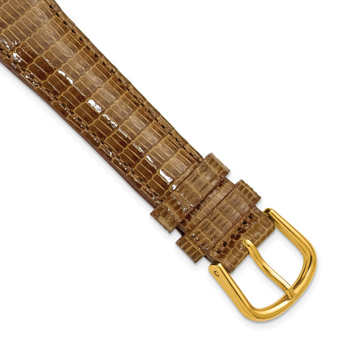 deBeer Honey Genuine Lizard Leather Watch Band 317YS