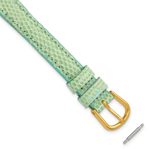 deBeer Aqua Genuine Lizard Leather Watch Band 326Y-10