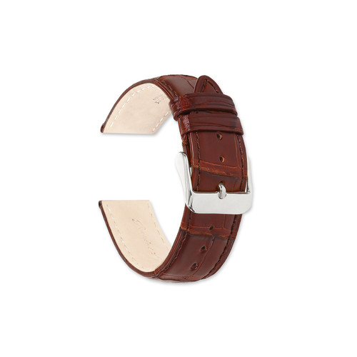 deBeer Havana Matte Genuine Alligator Leather Watch Band 414MY