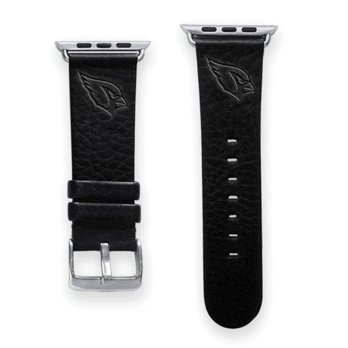 GameTime Arizona Cardinals Leather Apple Watch Band