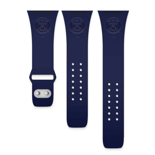 GameTime Houston Astros Silicone Apple Watch Band, View 1