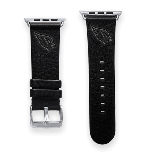 GameTime Arizona Cardinals Leather Apple Watch Band, View 1
