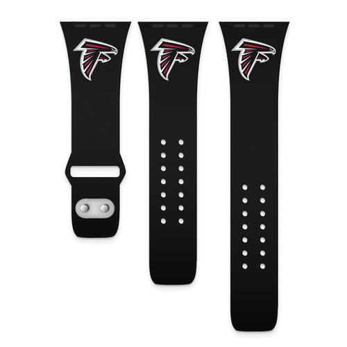 GameTime Atlanta Falcons Silicone Apple Watch Band, View 1
