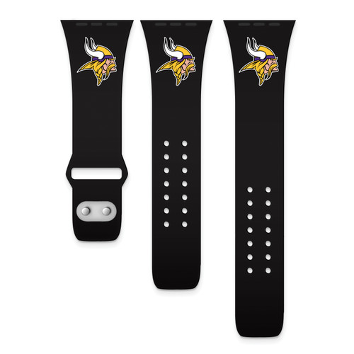 GameTime Minnesota Vikings Silicone Apple Watch Band, View 1