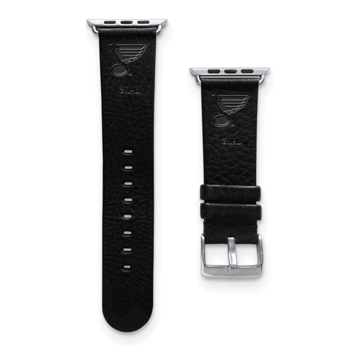 GameTime St. Louis Blues Leather Apple Watch Band, View 1