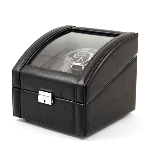 Genuine Leather Dual Watch Winder