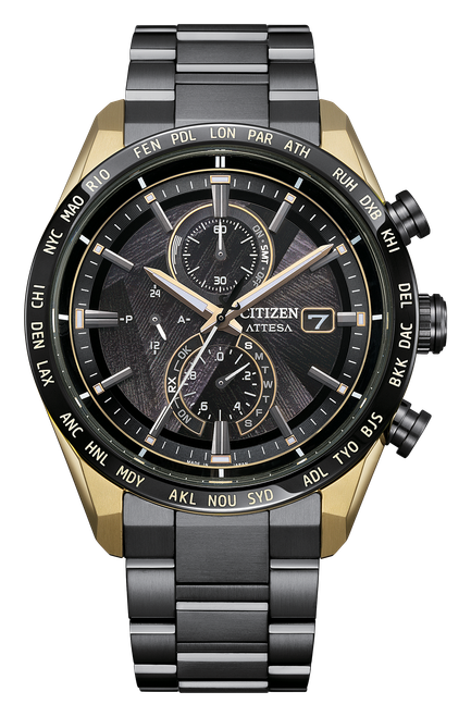 Citizen ATTESA LIGHT in BLACK AT8384-58E — Watch Image