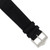 deBeer Black Suede Watch Band, 20mm, Silver-Tone Buckle, View 1