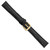 deBeer Black Snake-Grain Leather Watch Band BA116, BA116-14, View 8