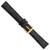deBeer Black Snake-Grain Leather Watch Band BA116, BA116-16, View 12