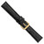 deBeer Black Snake-Grain Leather Watch Band BA116, BA116-18, View 16