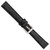 deBeer Black Snake-Grain Leather Watch Band BA116, BAW116-16, View 35