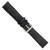deBeer Black Snake-Grain Leather Watch Band BA116, BAW116-20, View 44