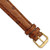 deBeer Havana Ostrich-Grain Leather Watch Band BA12, BA12-16, View 11