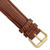 deBeer Havana Snake-Grain Leather Watch Band BA14, BA14-18, View 15