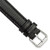deBeer Black Lizard-Grain Leather Watch Band BA15, BAW15-15, View 53