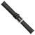 deBeer Black Lizard-Grain Leather Watch Band BA15, BAW15-15, View 55