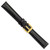 deBeer Black Lizard-Grain Leather Watch Band BA200, BA200-16, View 10
