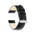 deBeer Black Lizard-Grain Leather Watch Band BA200, BAW200-14, BAW200-16, View 28