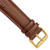 deBeer Havana Lizard-Grain Leather Watch Band BA202, BA202-22, View 23