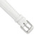 deBeer White Lizard-Grain Leather Watch Band BA203