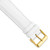 deBeer White Lizard-Grain Leather Watch Band BA203, BA203-20, View 18