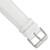 deBeer White Lizard-Grain Leather Watch Band BA203, BAW203-22, View 41