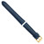 deBeer Navy Lizard-Grain Leather Watch Band BA204, BA204-20, View 20